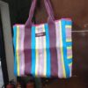 1000320005.jpg Corus Premium Striped Nylon shopping and Beaches Bags