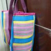 1000320035.jpg Corus Premium Striped Nylon shopping and Beaches Bags
