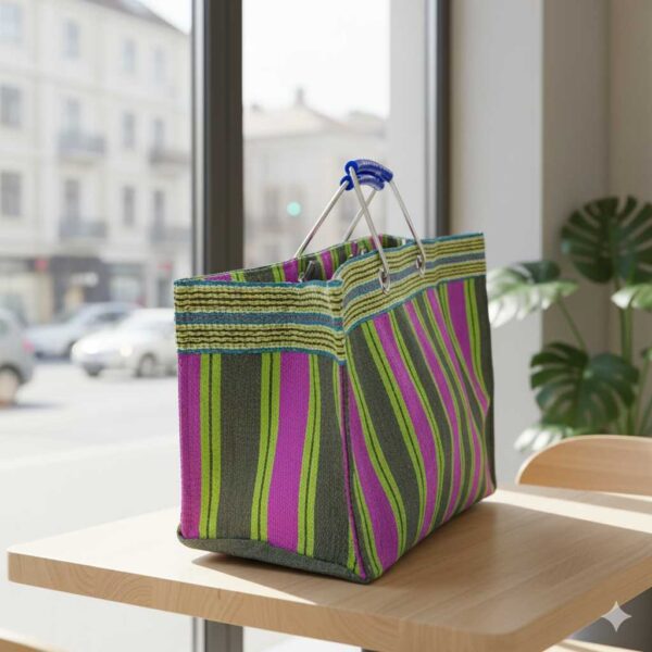 Gemini_Generated_Image_383kvc383kvc383k Custom Printed Nylon Shopping Bags – Promotional, Branded & Wholesale Eco-Friendly Totes