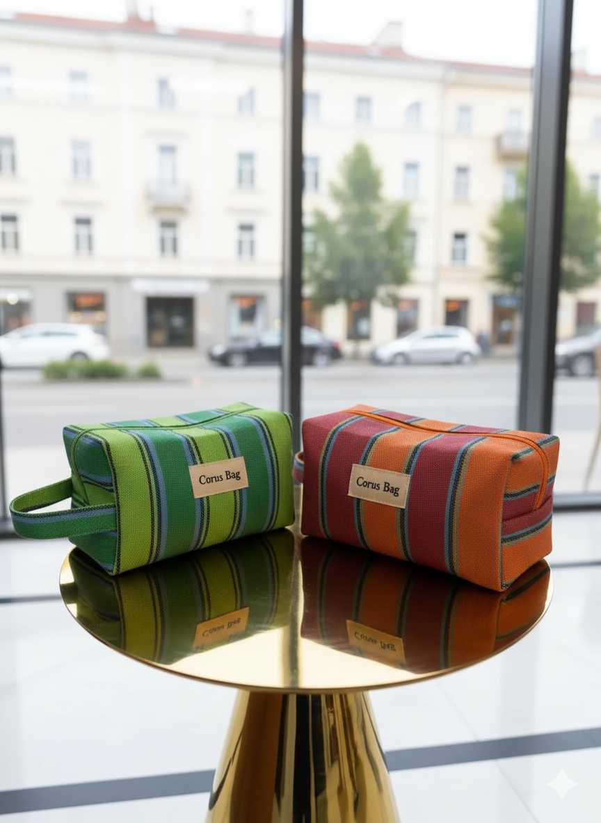 Recycled Nylon Travel Kit Bag