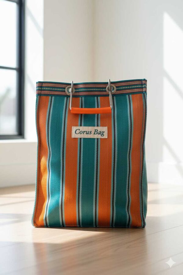 Gemini_Generated_Image_pjkb3epjkb3epjkb Stylish Nylon Shopping Bags – Fashionable Reusable Totes & Lifestyle Accessories for Global Buyers