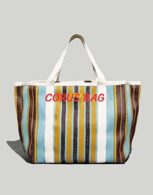 Heavy-Duty Reusable Nylon Shopping Bag USA – Eco-Friendly, Durable & Foldable Tote