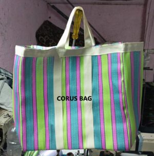 Collapsible Grocery Nylon Bags – Foldable Reusable Shopping Tote Manufacturer